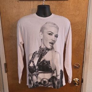 Rare International Gwen Stefani Been Here For Years Long Sleeve Shirt Size Med